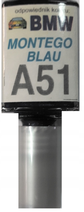 

Bmw A51 Montegoblau Lakier Zaprawka Do Rys Ara