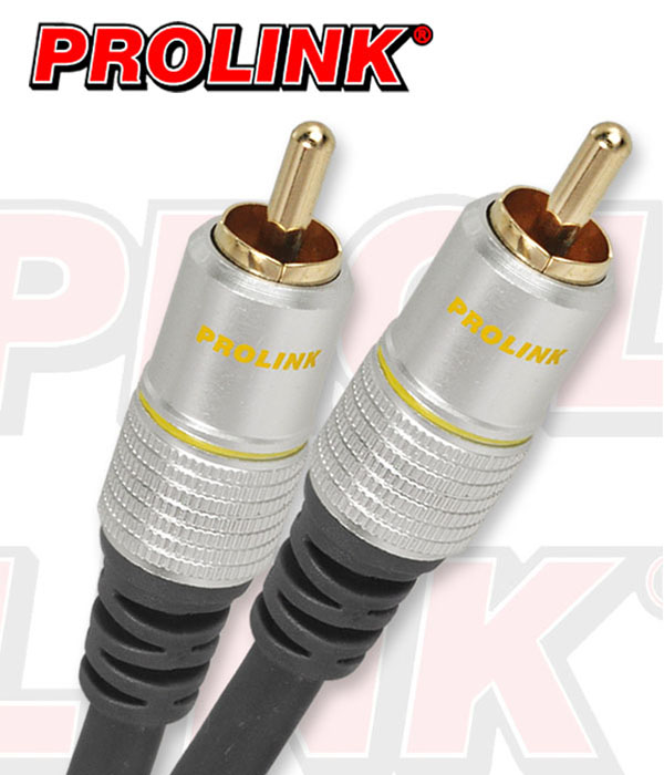 Prolink Exclusive 1.2 м kind стандартний сабвуфер кабель (RCA-RCA)