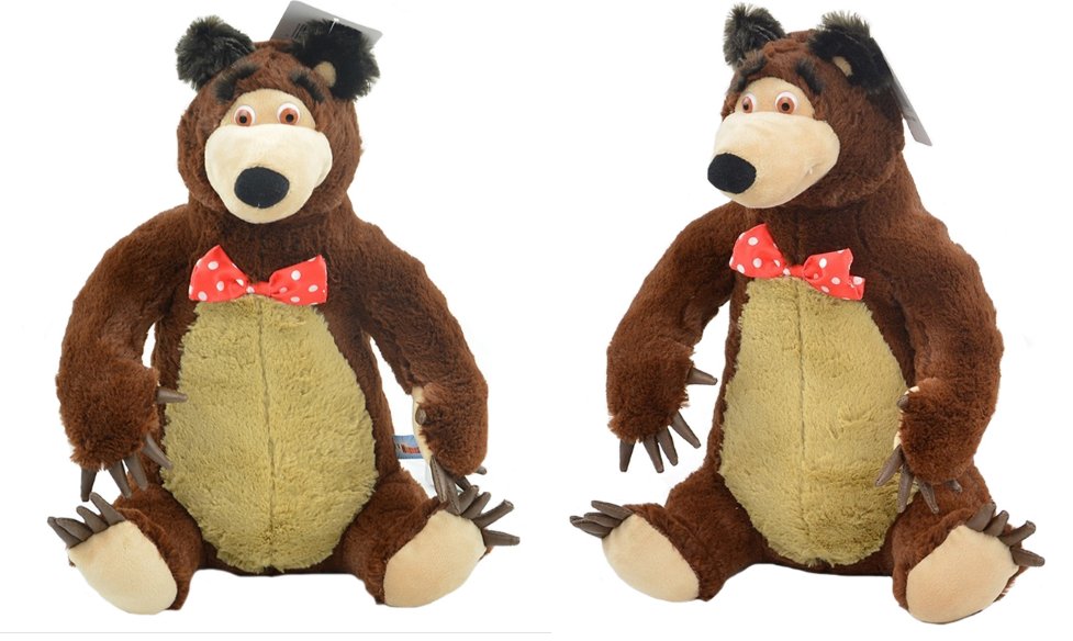 MASZA I NIEDŹWIEDŹ MISZA maskotka 30 cm Śpiewa PL Marka inna