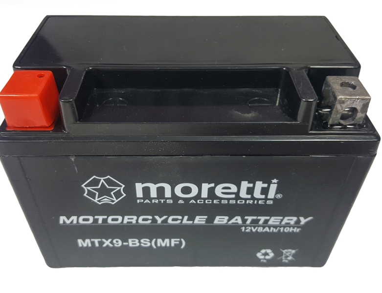 

Akumulator motocyklowy żelowy MTX9-BS 12V 8Ah 120A
