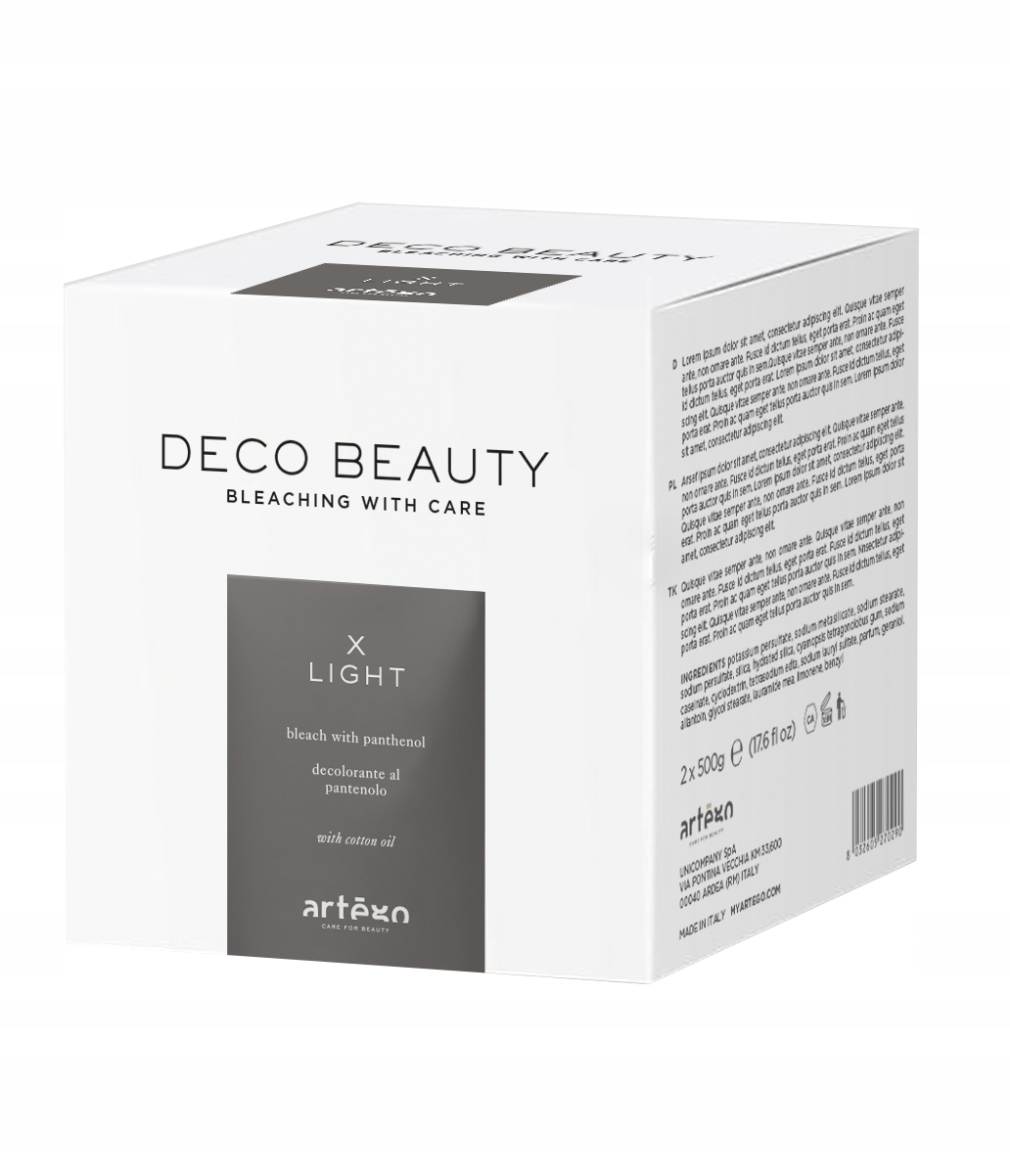 Artego Pudr Rozjasňovač X-light White 1000 g