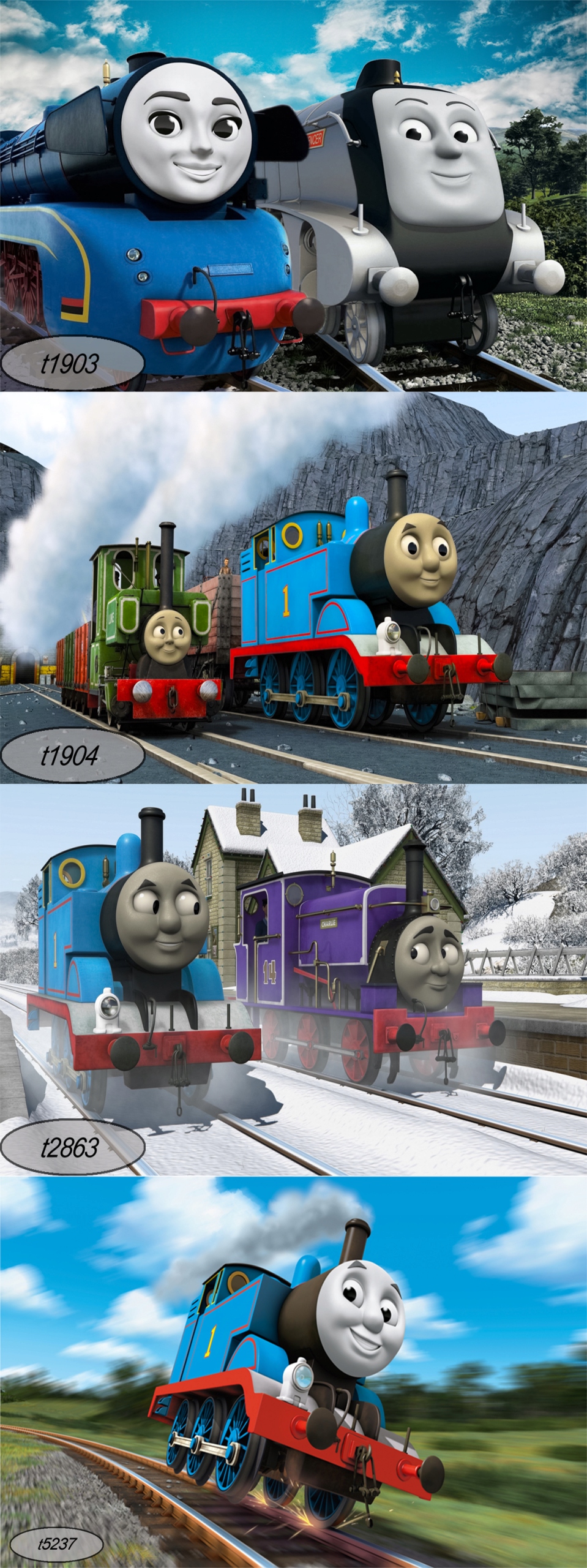 Fototapeta Tomek i Przyjaciele Producent na wymiar Płeć Chłopcy Dziewczynki