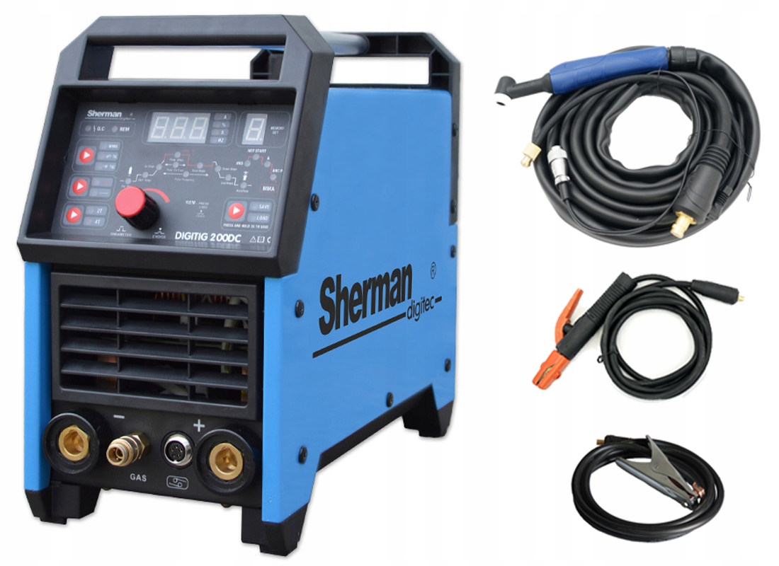 

Spawarka Tig Sherman 200 DC Mma 200A Inwertorowa