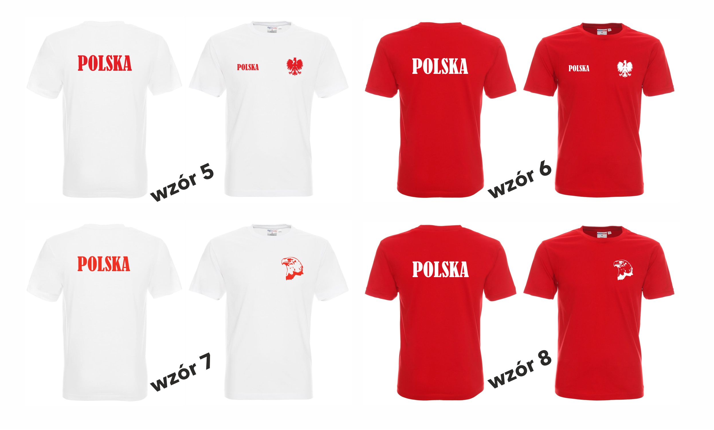 KOSZULKA POLSKI, KIBICA WŁASNY NAPIS IMIĘ men M Marka inna