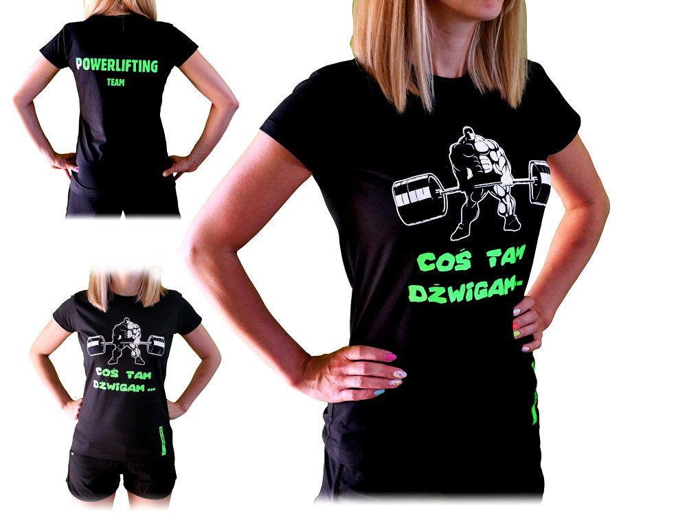 

T-Shirt Koszulka Damska Smpower Powerlifting r. L