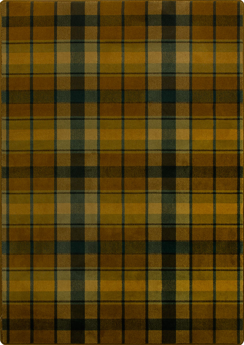 200x300 VLNENÁ KOBEREC OMEGA TARTAN mriežka