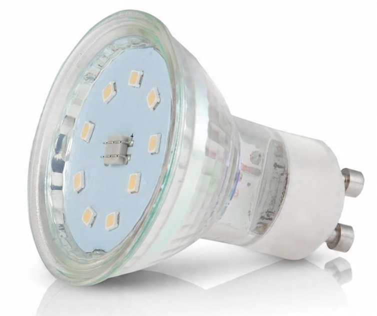 

Żarówka Led 4W ~25W GU10 barwa Zimna Premium Tuv