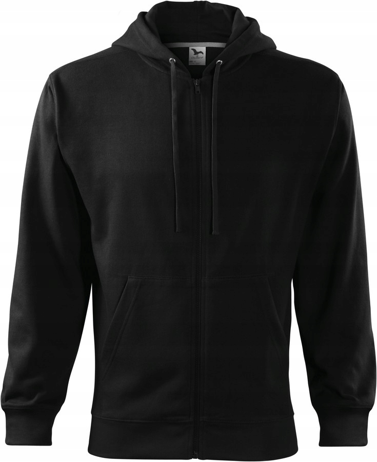 

Męska bluza kangurka kapturem Adler Zipper 410 3XL