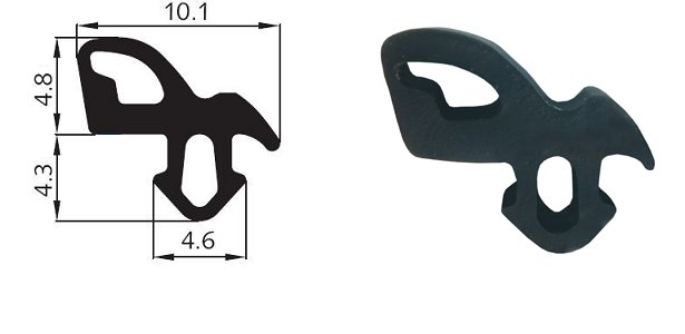 Uszczelki do okna okien okienne S-1559 ALUPLAST Kod producenta S-1559