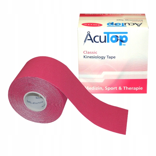 

Oryginal Kinesiology Tape AcuTop Pink Acutop
