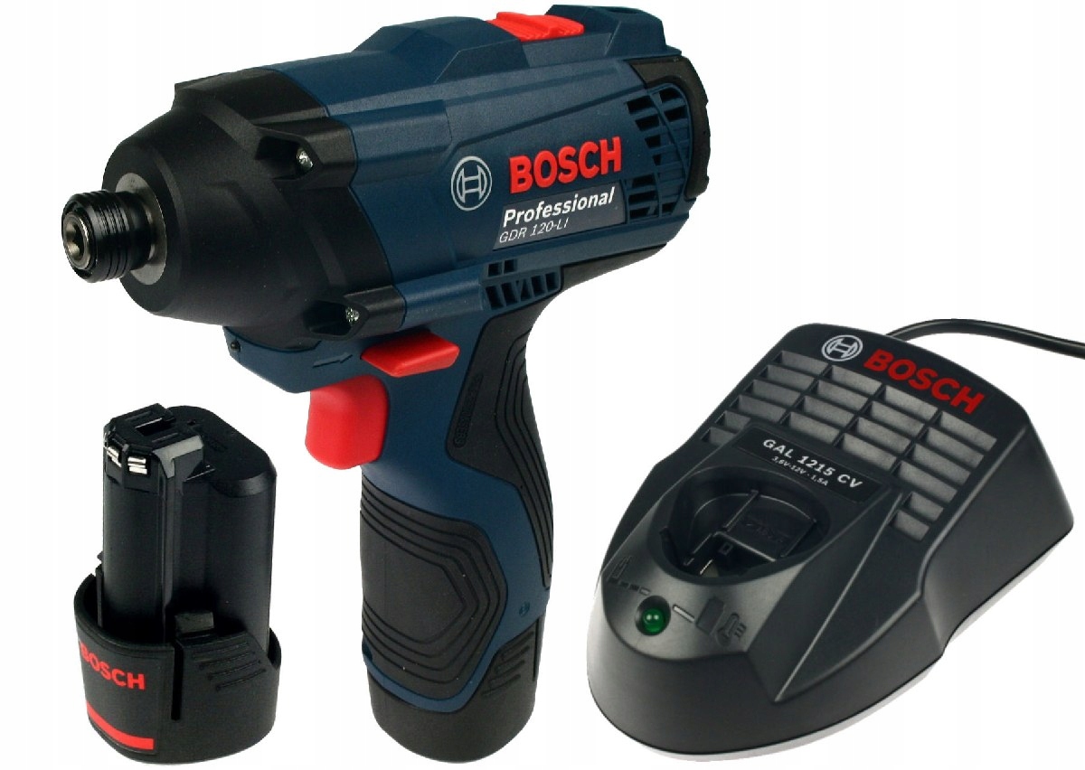 Klucz udarowy Bosch 06019F0001 12 V Rozmiar trzpienia 1/4''