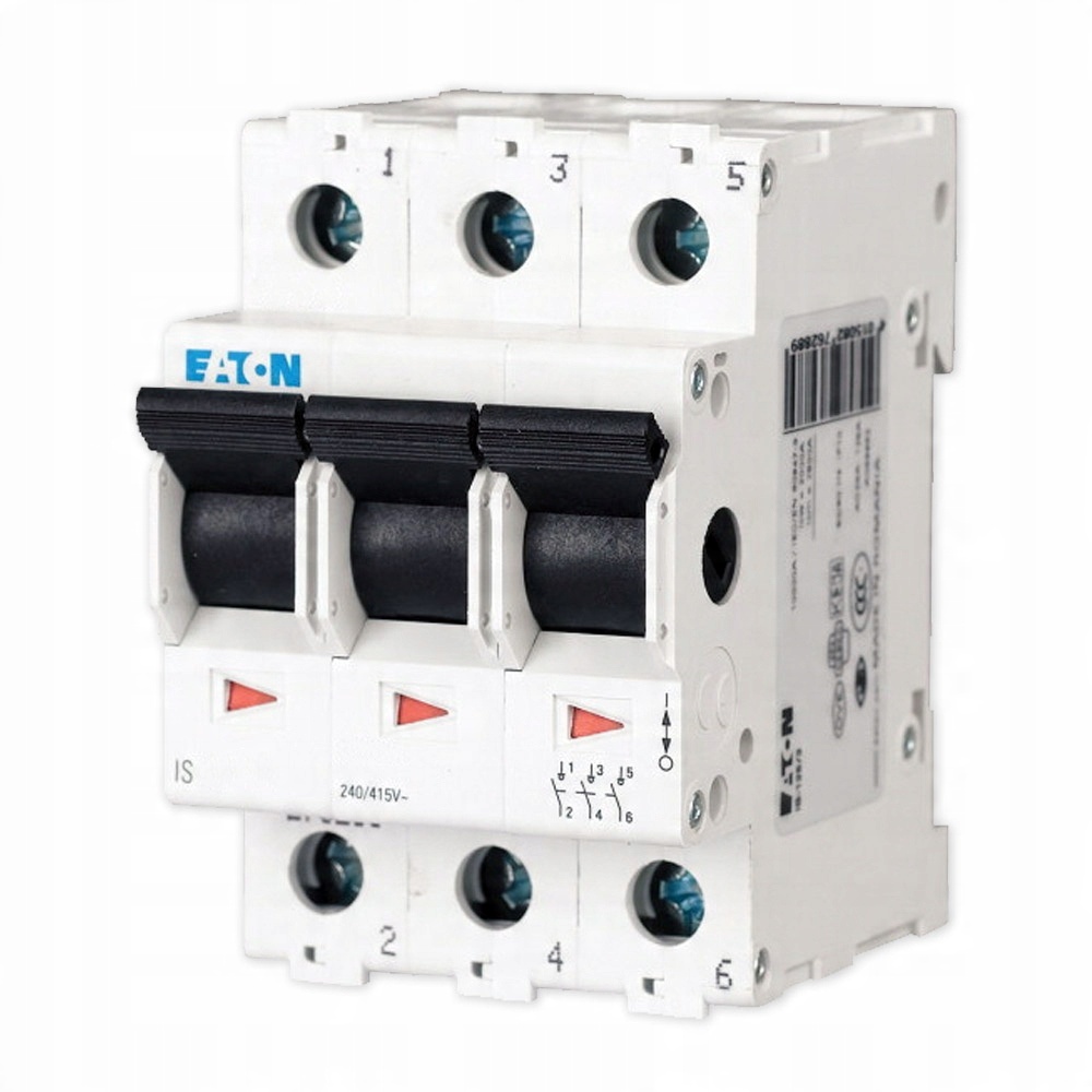 

Eaton Rozłącznik izolacyjny modułowy 3P 40A 276272