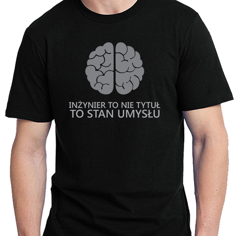 

koszulka Inżynier Magister prezent Trust Me L