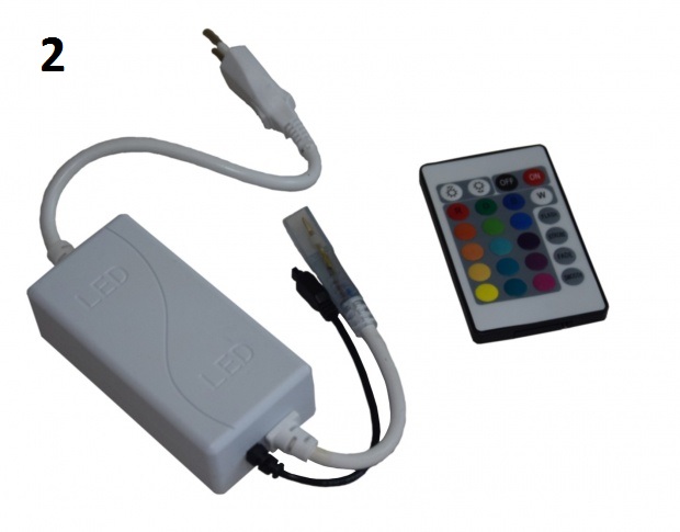 WĄŻ ŚWIETLNY TAŚMA LED 230V BEZ ZASILACZA 5050 Rodzaj gwintu inny