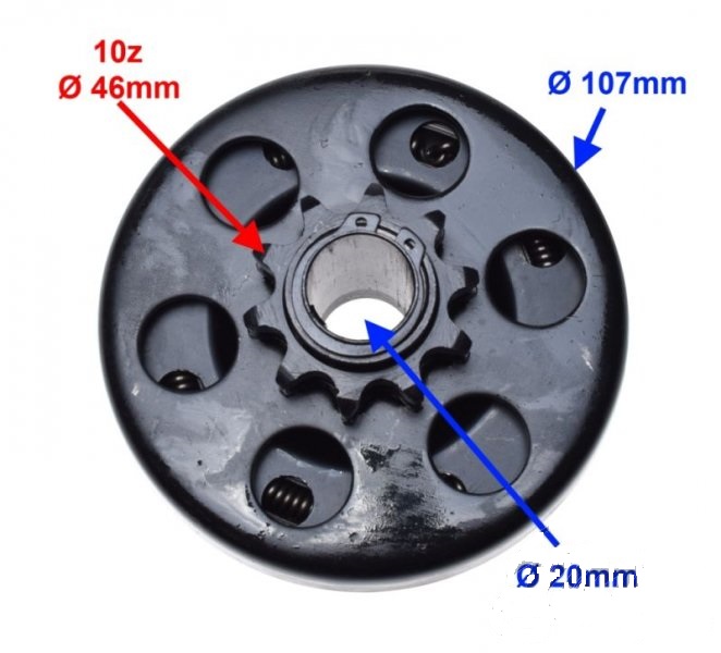 SPRZĘGŁO ODŚRODKOWE DO LIFAN GOKART 160 200 Producent części WM