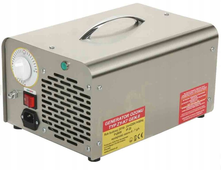Generator ozonu - ozonator ZY-K14 Gen.II, 12-14g/h Marka ECS