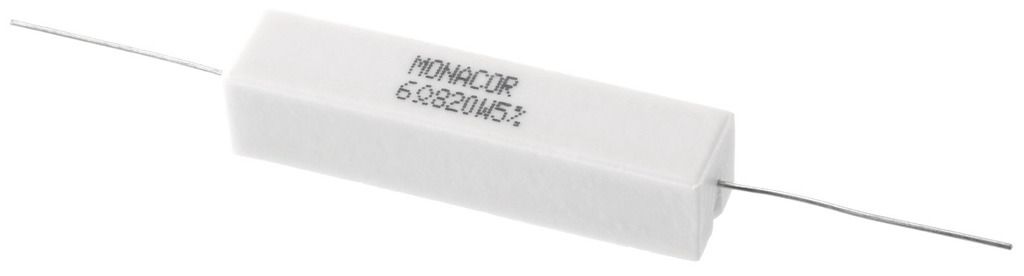 

Monacor Rezystor ceramiczny niemiecki 20W 6,80 Ohm