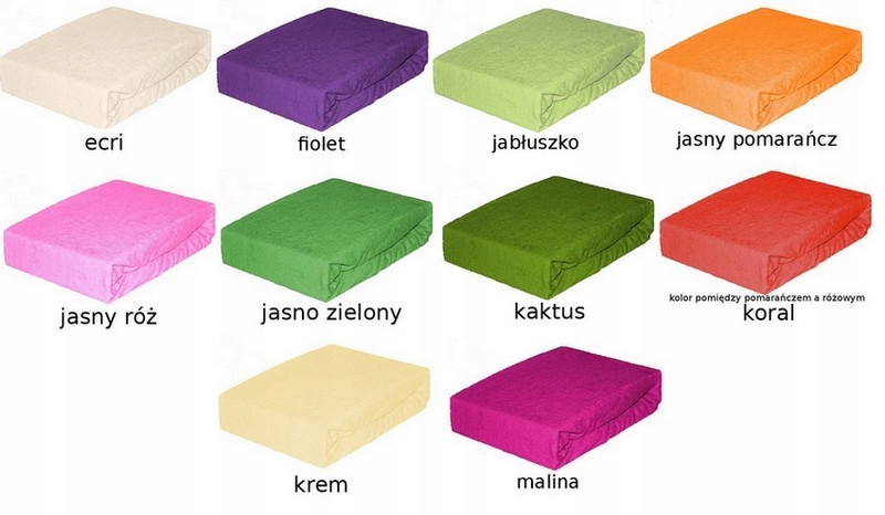 Prześcieradło jersey z gumką 80x180 BAWEŁNA Grube Marka Zwoltex