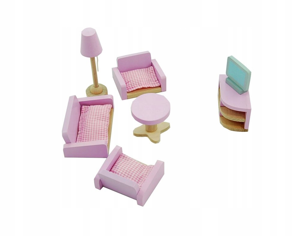 

Mebelki meble z drewna ręcznie wykonane Salon