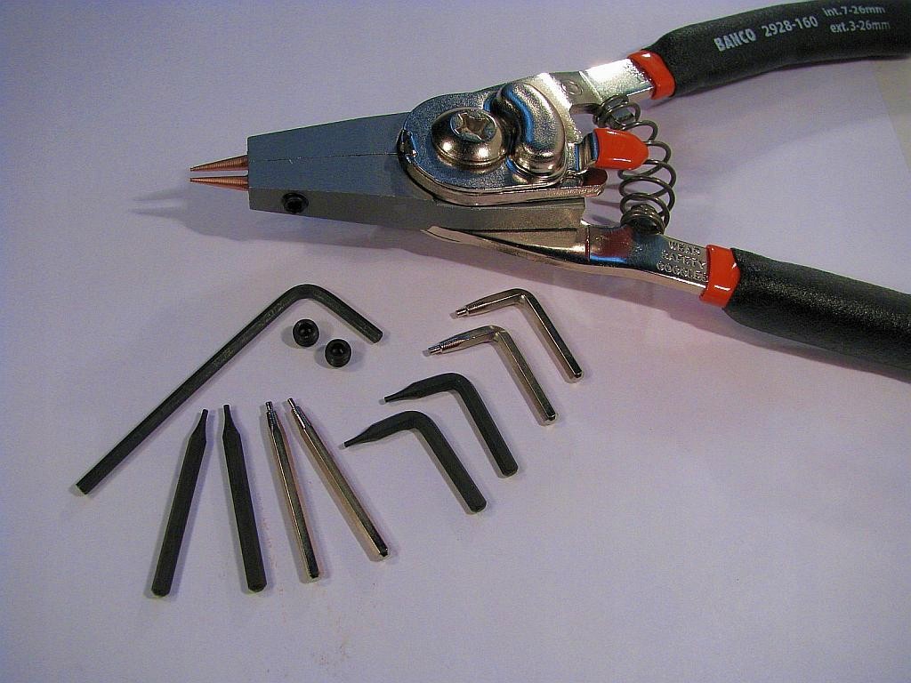 SZCZYPCE SEGERA SEGER DO PIERSCIENI BAHCO 5w1 Producent code 2928 160