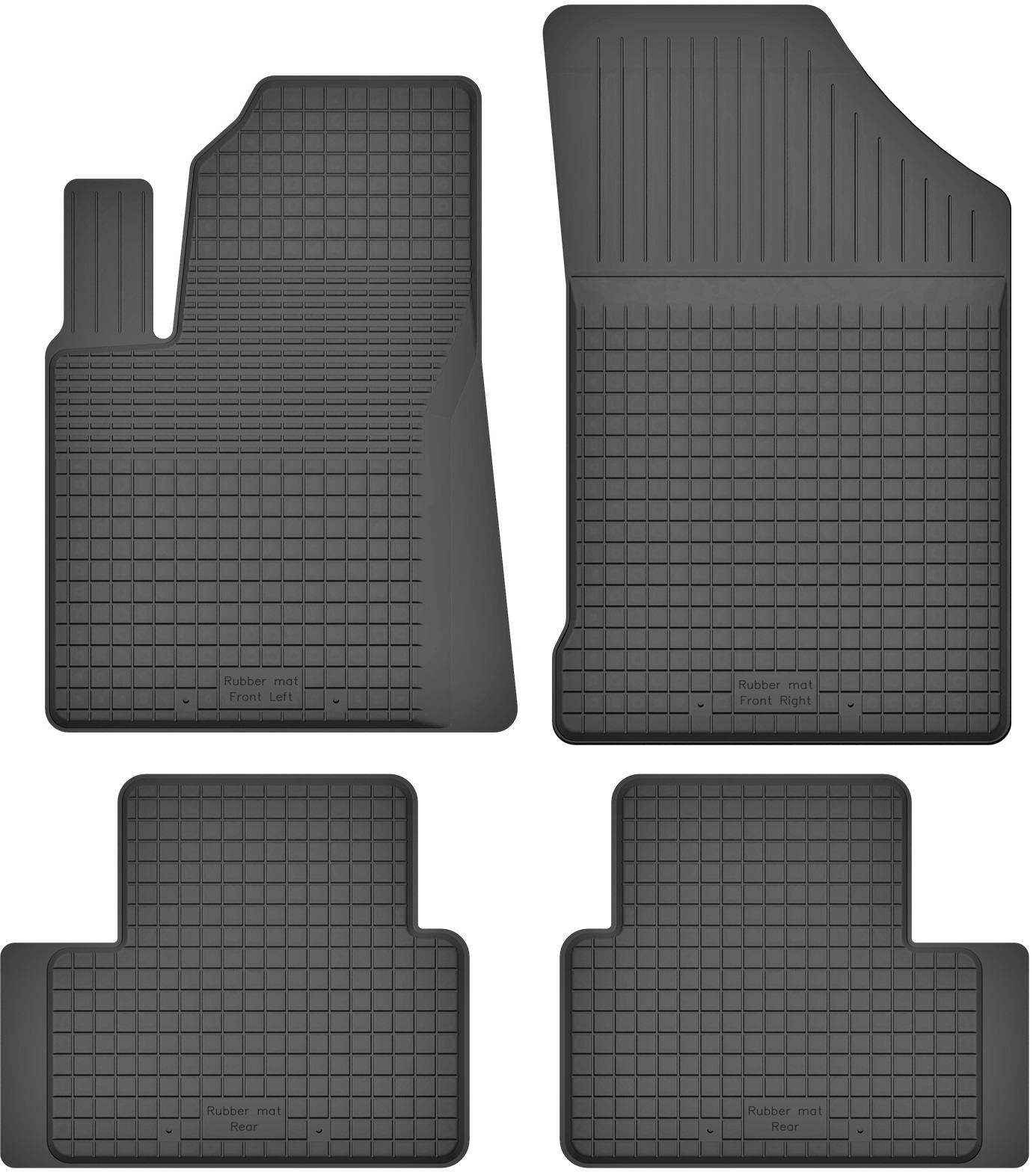 

Dywaniki Gumowe Citroen C3 II 2009-2016 Korytko