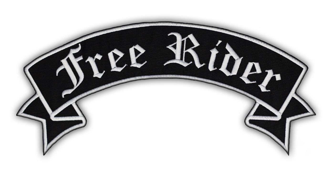 

Naszywka szarfa Free Rider dla Motocyklisty Haft