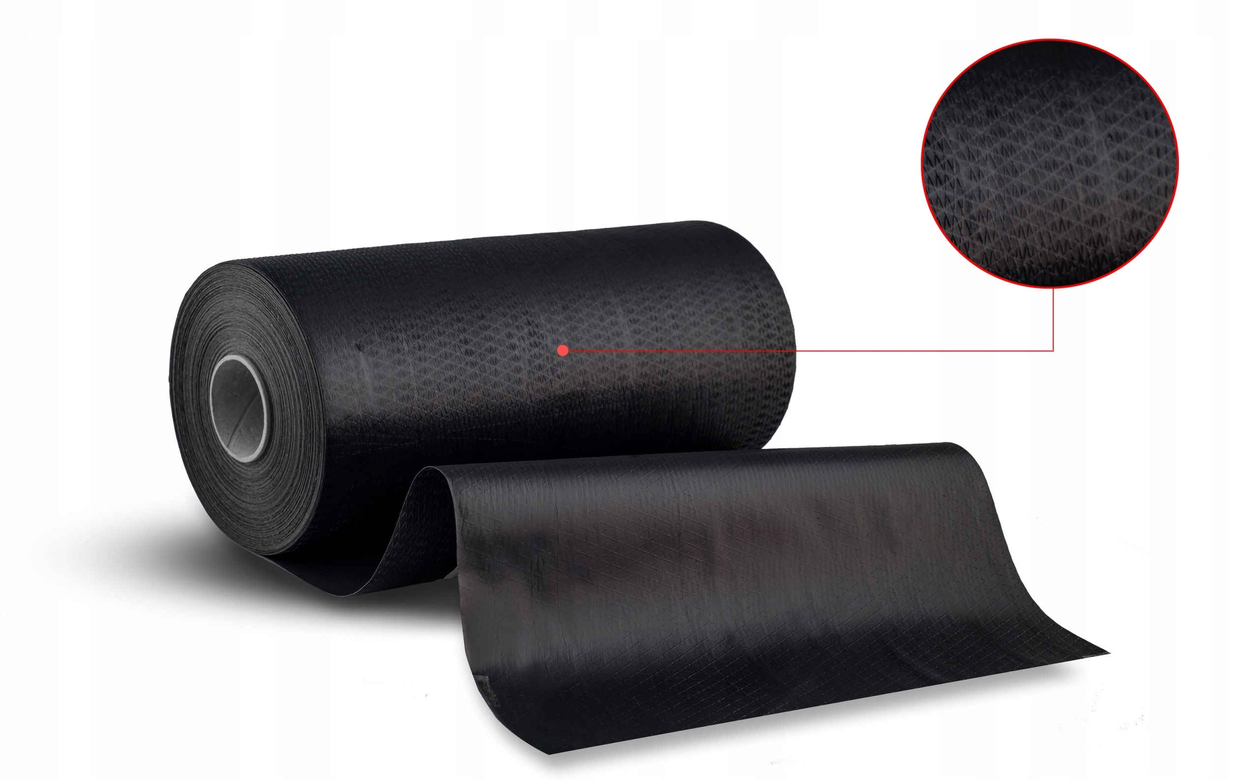 FOLIA FUNDAMENTOWA IZOLACJA POZIOMA FUNDAMENTÓW 60cm x 50m Kod producenta 00001