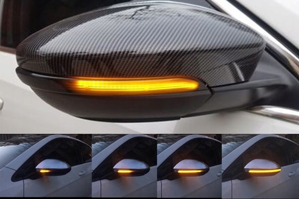 Dynamiczne Kierunkowskazy lusterek VW B7 CC Jetta