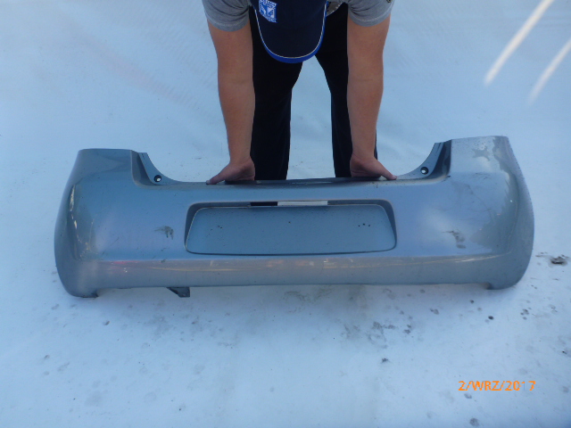 TOYOTA YARIS II 2 05-09 БАМПЕР ЗАД. ЗАДНИЙ