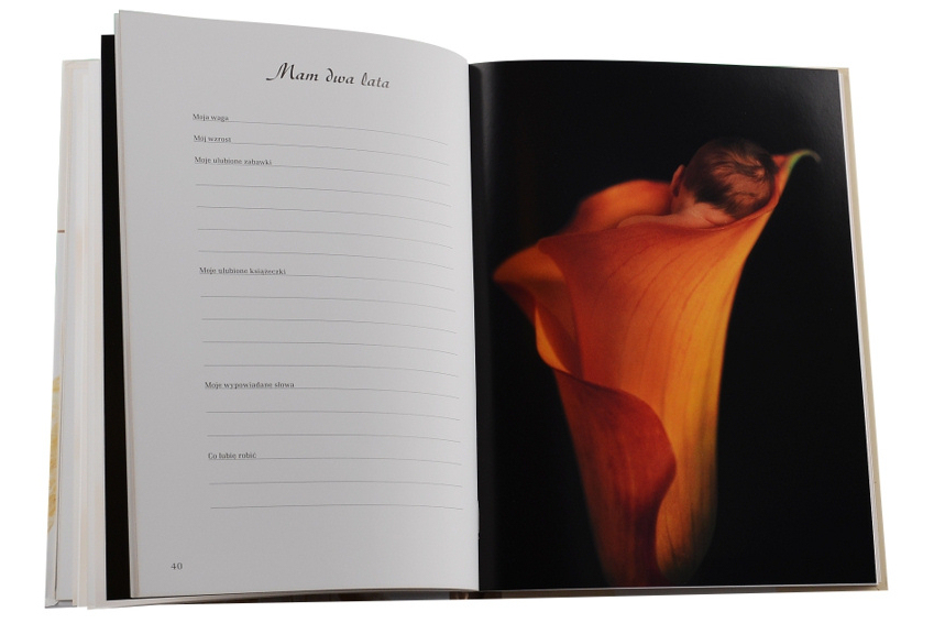 MOJE PIERWSZE 5 LAT Album Chrzest Roczek Grawer Tytuł Moje pierwsze pięć lat