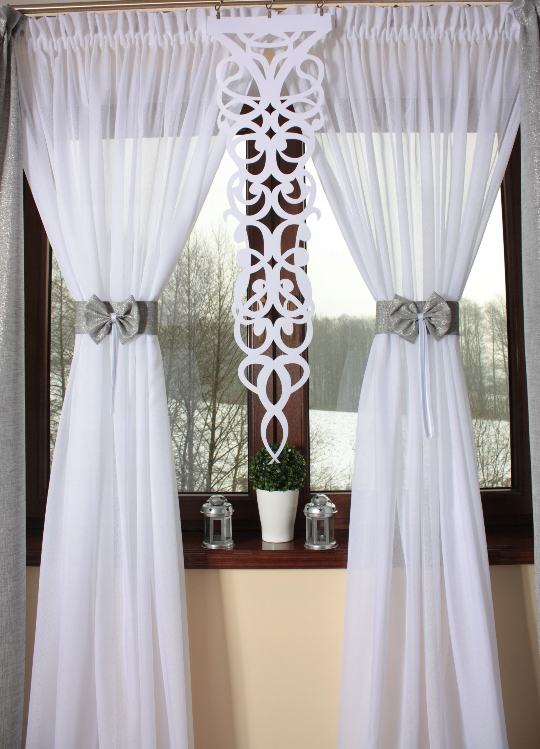 Firany Gotowe Zasłony Ekrany Firanki 7567449078 Allegro.pl