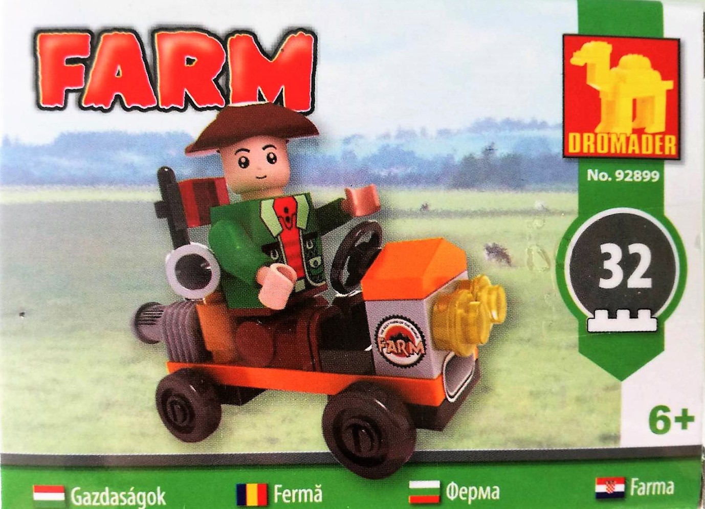 

klocki mini zestaw Farmer 8997