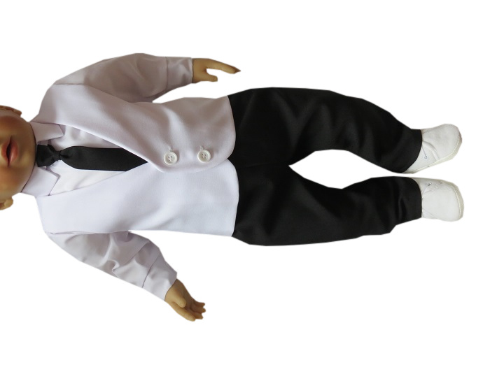 Ubranko do chrztu kurtka komplecik dla chłopca R62 Rozmiar 62