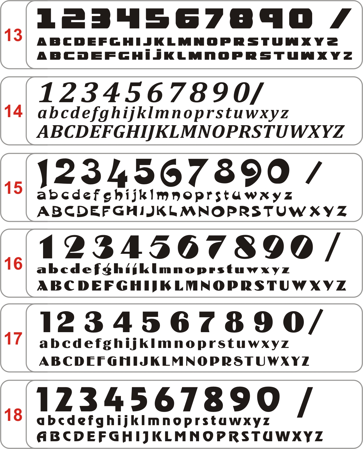 NUMER NA DOM cyfra litera napis 20cm dekor gratis! Szerokość produktu 0 cm