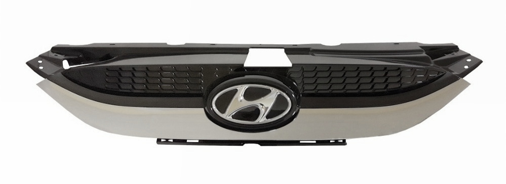 Hyundai IX35 09- решетка радиатора оригинал новая хром