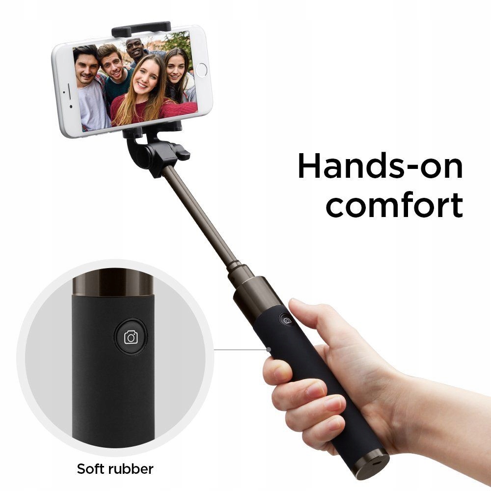 

Spigen S530W Wireless Selfie Stick Black Uchwyt