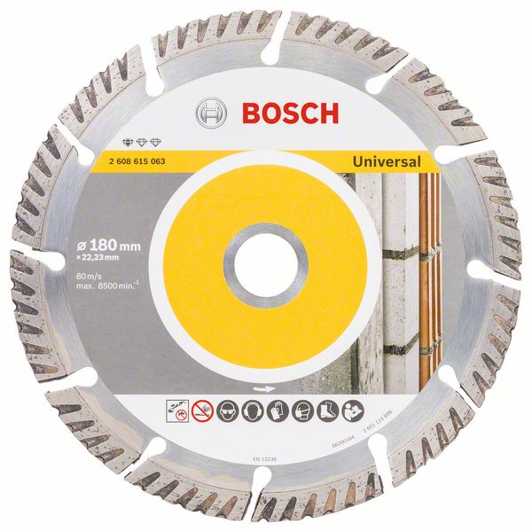 

Bosch Tarcza Diamentowa 180mm Uni Beton Cegła Tynk