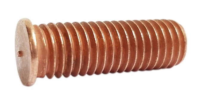 

M4x16 Kołki do zgrzewania, miedziowane 10szt
