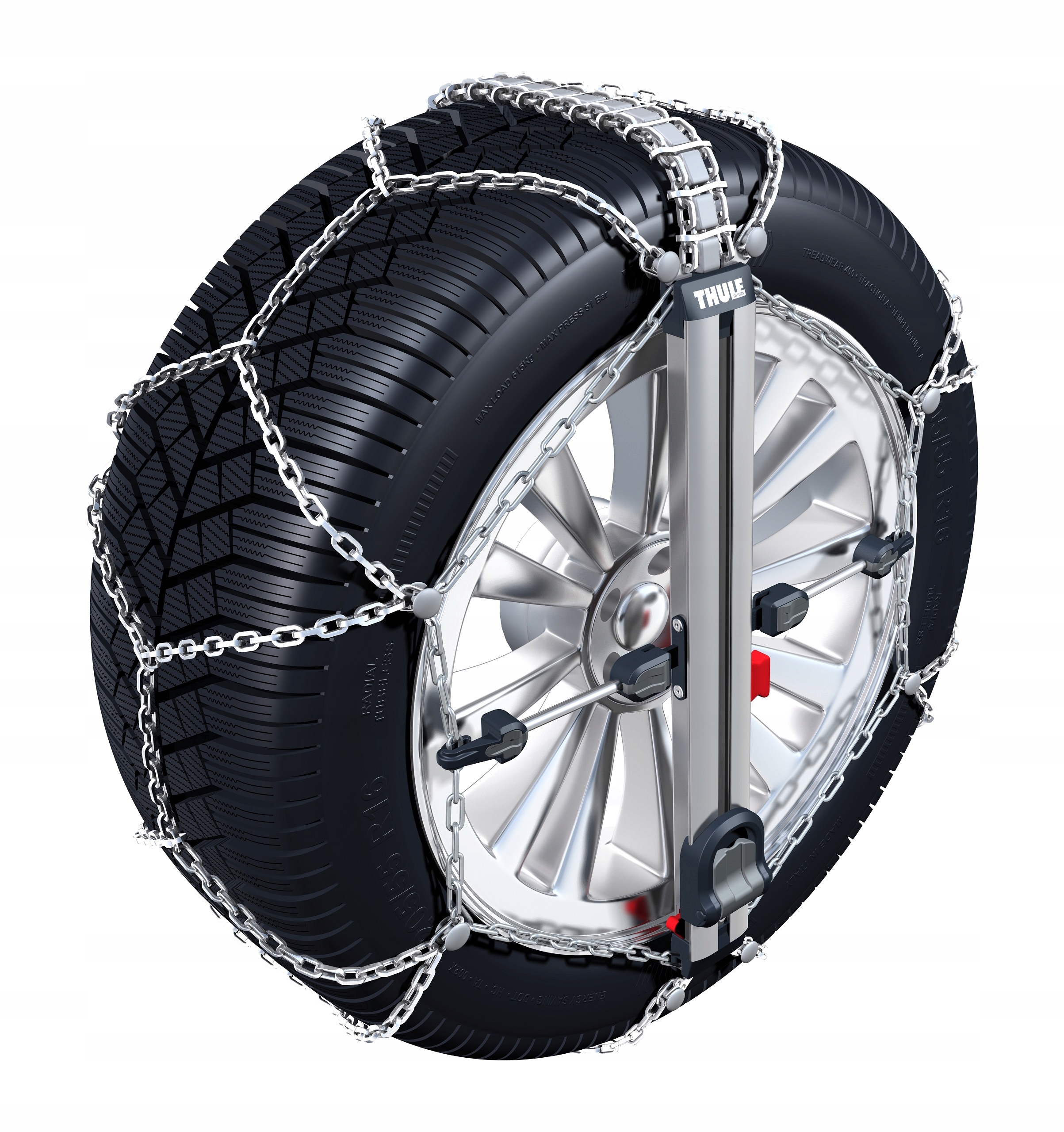 Łańcuchy THULE KONIG EASY-FIT 100 CU-9 215/55 R17 Waga produktu z opakowaniem jednostkowym 8 kg