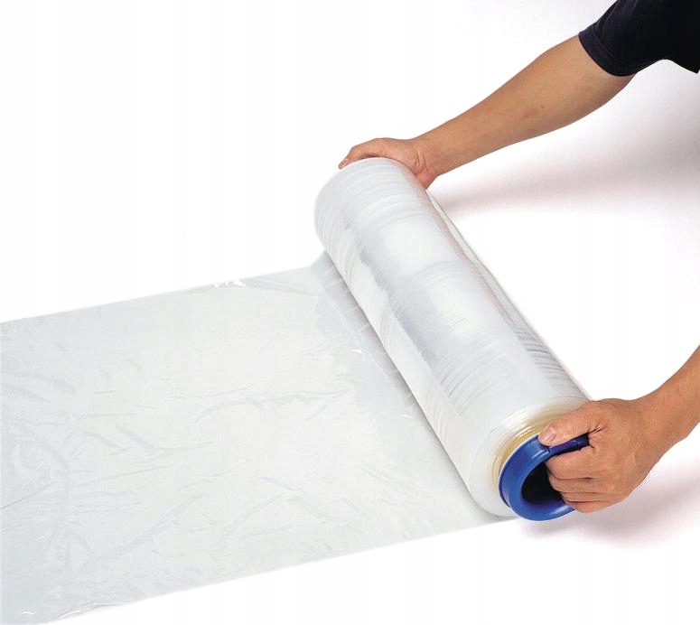 24x Folia STRETCH PRZEŹROCZYSTA 1kg 25cm MINIRAP transparent Kod producenta MINI-RAP-25cm