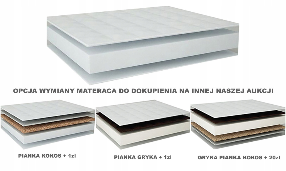 22el.ŁÓŻECZKO DZIECIĘCE Z SZUFLADĄ MATERAC POŚCIEL Marka Aruś