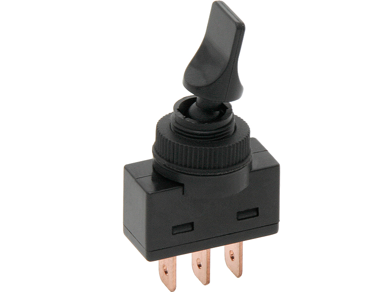 

Przełącznik z dźwignią Lizak 12V 3pin CZARNY(2809)