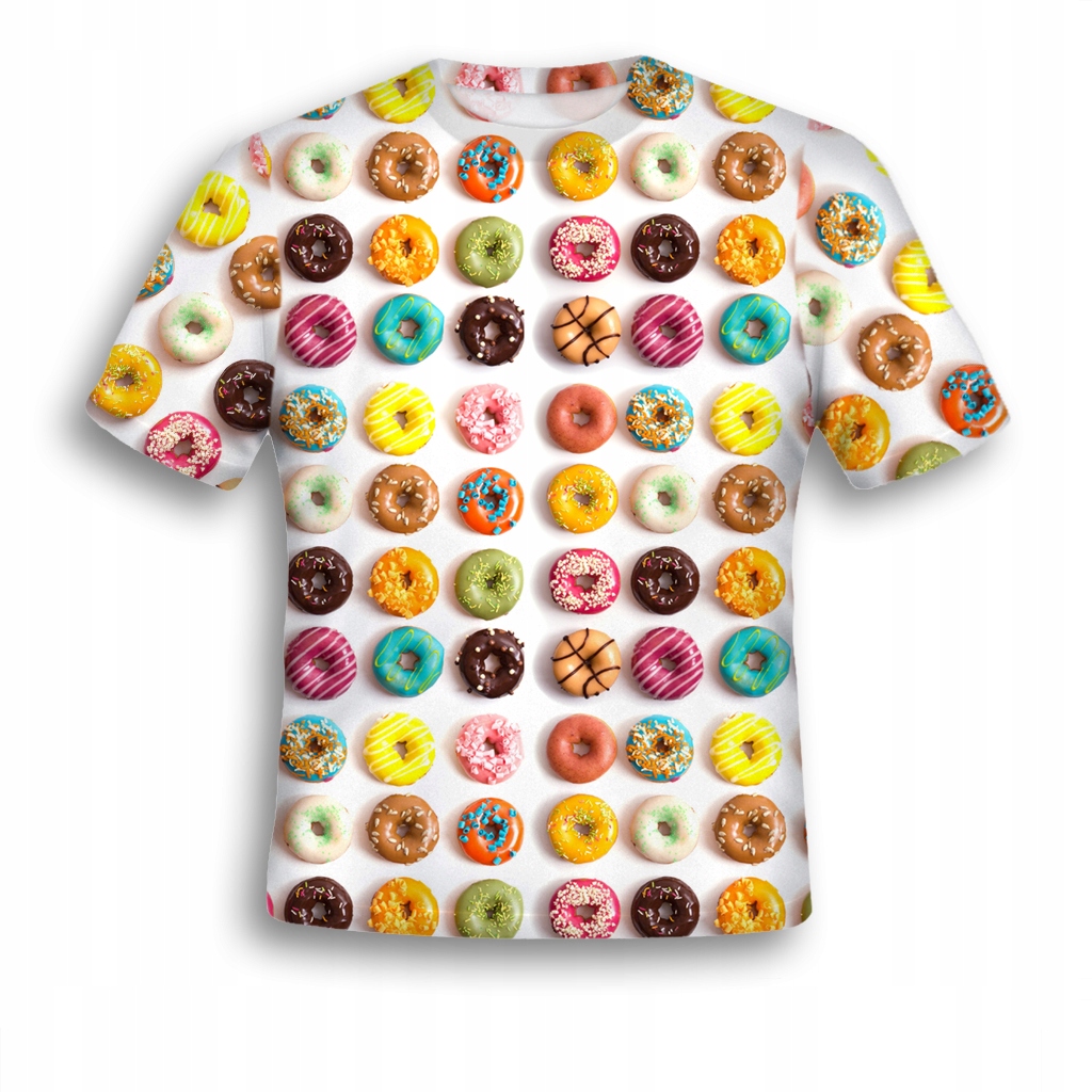 

Koszulka 3D Fullprint T-shirt Ciacha M Śmieszna