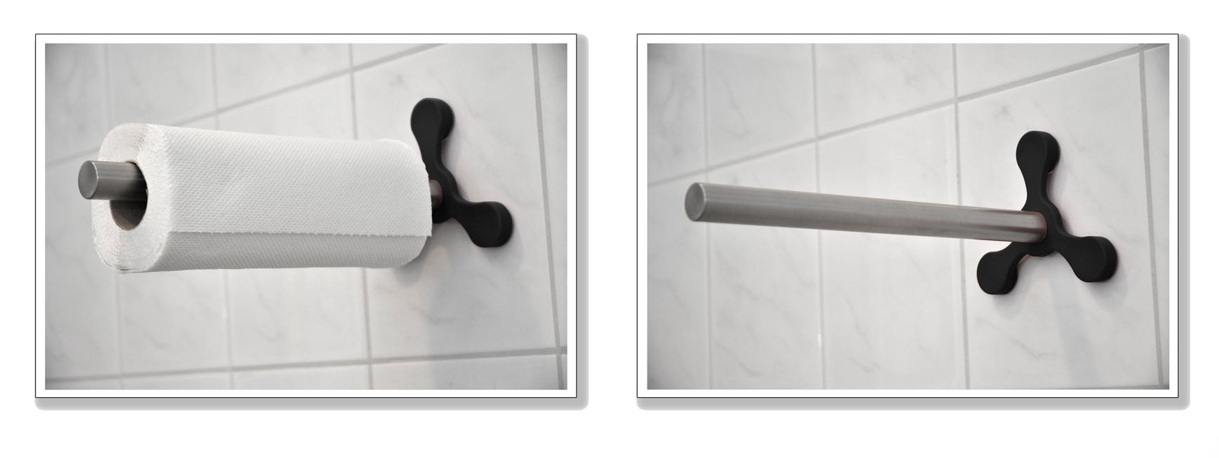 STOJAK NA PAPIER, RĘCZNIK PAPIEROWY Z PRZYSSAWKAMI Kod producenta 540501