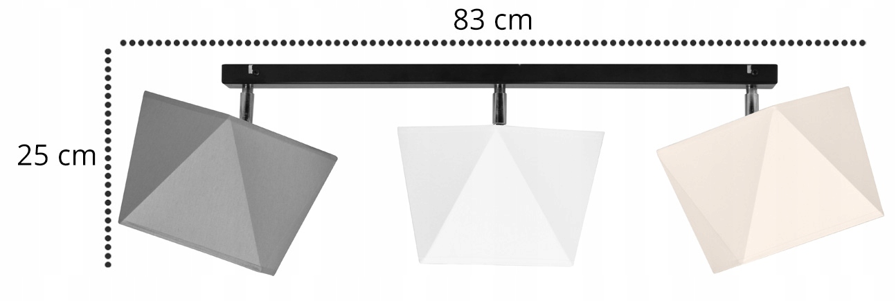 LAMPA WISZĄCA SUFITOWA ŻYRANDOL PLAFON DIAMENT LED Marka Light Home