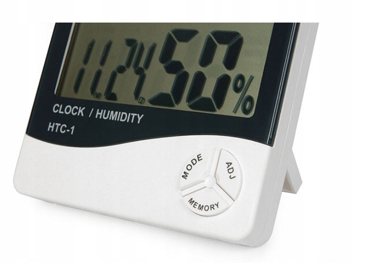 TERMOMETR ELEKTRONICZNY STACJA CYFROWA PAMIĘĆ LCD Kod producenta 01102