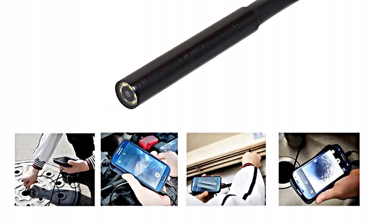 ENDOSKOP KAMERA INSPEKCYJNA ANDROID USB 3,5M Kod producenta ENDOSKOP3,5