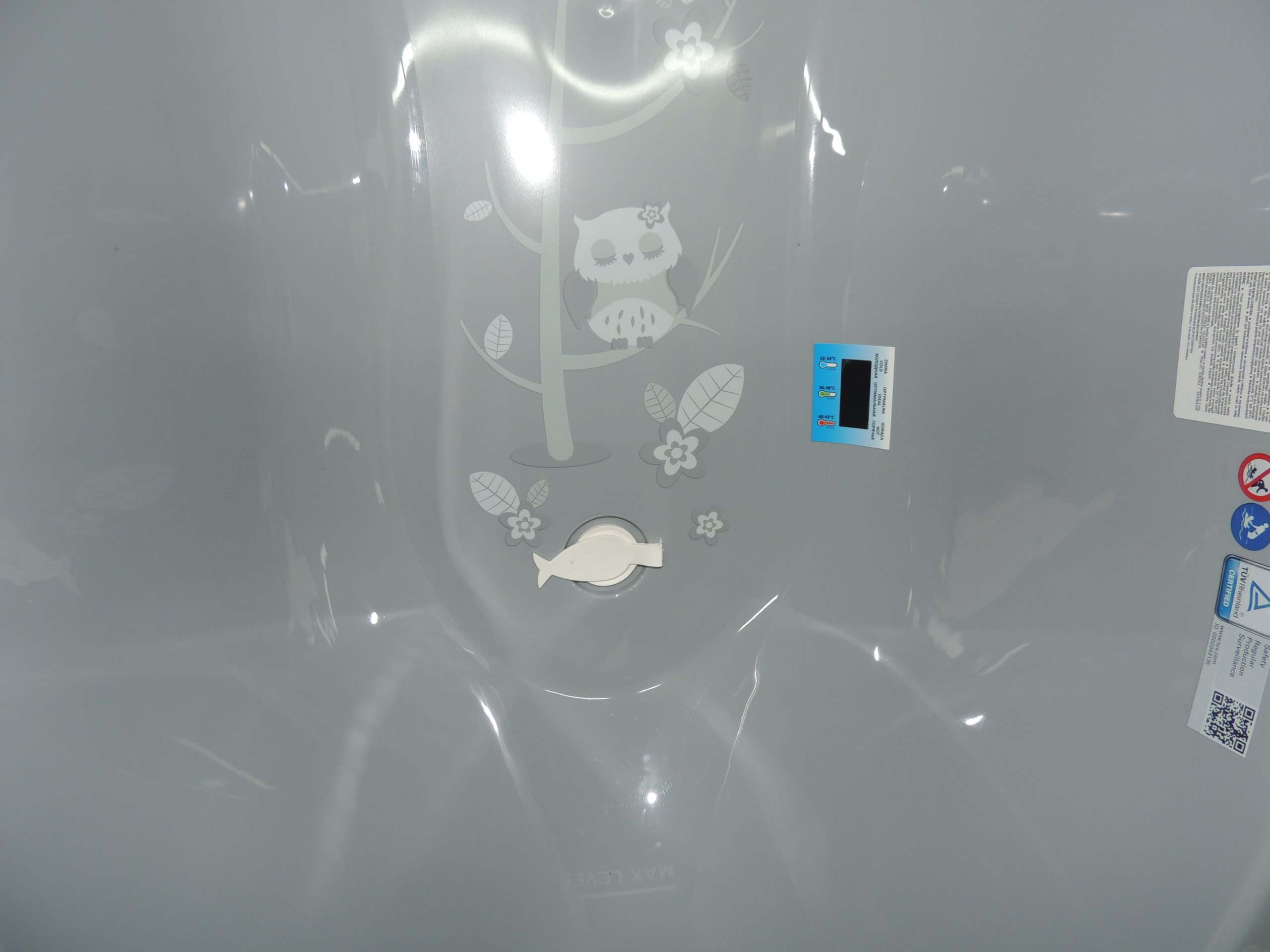 WANIENKA 102 DUŻA LUX WANNA KOREK TERMOMETR biała Kod producenta TG102