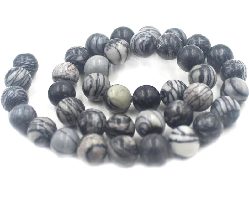 Jaspis Picasso Kula 10 MM 19 Sztuk