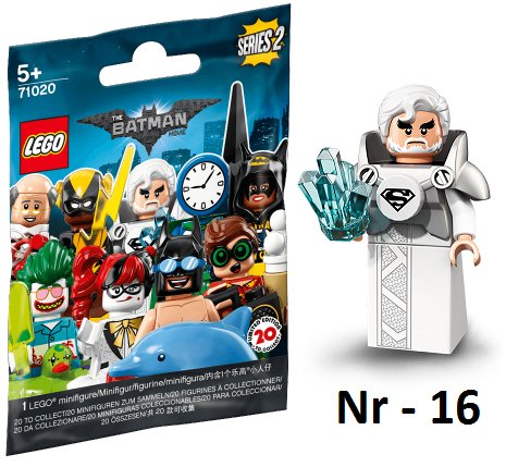 

Lego 71020 Minifigures Batman 2 Jor-El nr 16